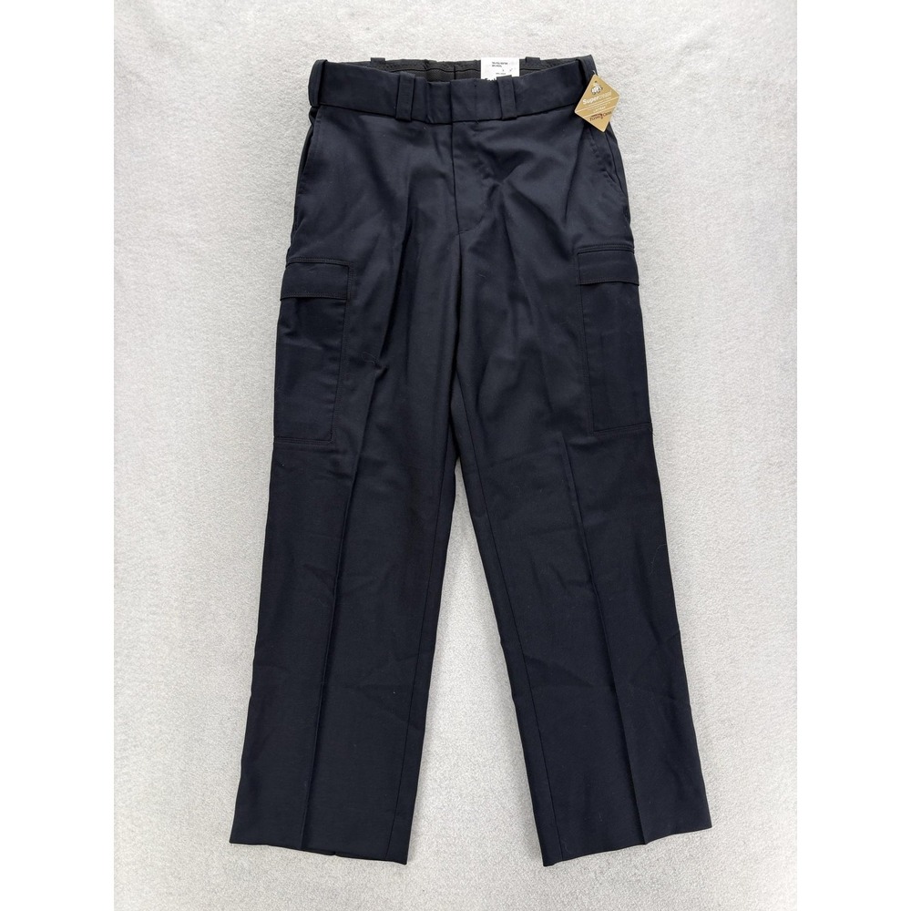 Flying Cross Justice Cargo Pants Mens 31x30 Blue Wool Blend Police Uniform NWT